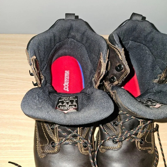 Red Wing Boot 2205 6 Inch Mens Shoe Mocha Brown Leather Aluminum Toe Size 13 - Picture 9 of 16